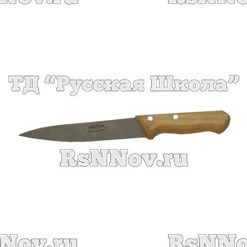 Нож универсальный 140/290 мм "Ретро" с деревянной ручкой, упак. 10 шт. арт.С-228/228б