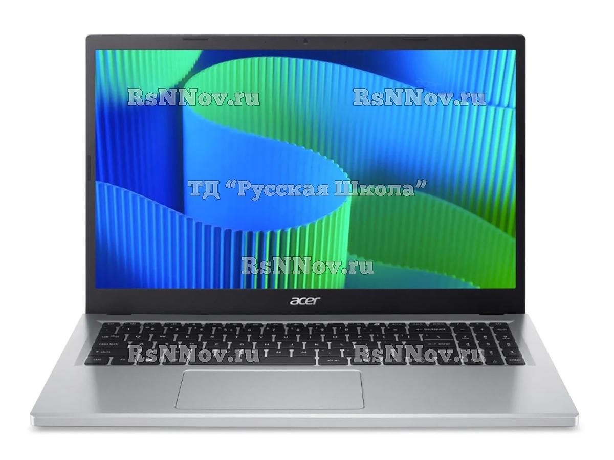 Ноутбук Acer Extensa 15 EX215-34-C2LD NX.EHTCD.002, 15.6", IPS, Intel N-series N100 0.8ГГц, 4-ядерный, 8ГБ LPDDR5, 512ГБ SSD, Intel UHD Graphics, без операционной системы, серебристый