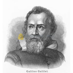 "Портреты выдающихся астрономов" (деревянная рамка, под стеклом, комплект 5 шт.)