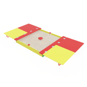 Песочница с крышкой большая ИО 514