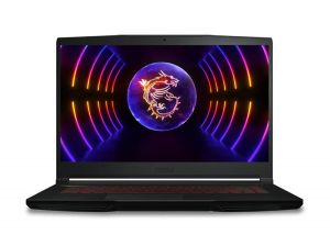 Ноутбук игровой MSI GF63 Thin 12UCX-1037XRU 9S7-16R821-1037, 15.6", IPS, Intel Core i5 12450H 2ГГц, 8-ядерный, 16ГБ DDR4, 256ГБ SSD, NVIDIA GeForce RTX 2050 - 4 ГБ, Free DOS, черный