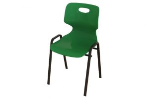 Стул офисный ИЗО с пластиком (зелёный)